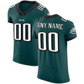 Custom P.Eagles Midnight Green Vapor Untouchable Elite Jersey
