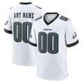 Custom P.Eagles White Game Jersey