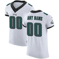 Custom P.Eagles White Vapor Untouchable Elite Jersey
