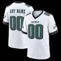 Custom P.Eagles White White Game Jersey