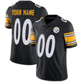 Custom P.Steelers Black Vapor Untouchable Player Limited Jersey