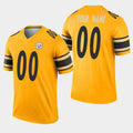 Custom P.Steelers Inverted Gold Legend Jersey