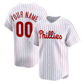 Custom Philadelphia Phillies White Home Limited Baseball Jersey