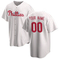 Custom Philadelphia Phillies White Home Replica Baseball Jersey