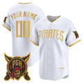 Custom Pittsburgh Pirates White 2026 City Connect Stadium Stitched Baseball Jersey