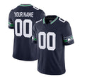 Custom S.Seahawks Active Player 2023 F.U.S.E. Navy Limited Stitched Jersey