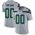 Custom S.Sehawks Gray Vapor Untouchable Player Limited Jersey