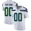 Custom S.Sehawks White Vapor Untouchable Player Limited Jersey