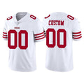 Custom SF.49ers 2022 New White Vapor Untouchable Stitched Jersey