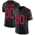 Custom SF.49ers Alternate Black Vapor Untouchable Limited Jersey