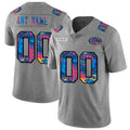 Custom SF.49ers Gray Multi-Color 2020 Crucial Catch Vapor Untouchable Limited Jersey