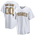 Custom San Diego Padres Active Player White 2022 All-Star Cool Base Stitched Baseball Jersey