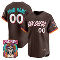 Custom San Diego Padres Brown 2026 City Connect Vapor Premier Limited Jersey - All Stitched