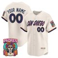 Custom San Diego Padres Cream 2026 City Connect Vapor Premier Limited Jersey - All Stitched