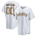 Custom San Francisco Giants Active Player White 2022 All-Star Cool Base Stitched Baseball Jersey