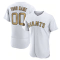 Custom San Francisco Giants Active Player White 2022 All-Star Flex Base Stitched Baseball Jersey