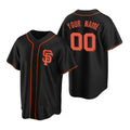 Custom San Francisco Giants Black Stitched Cool Baseball Jersey