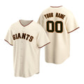 Custom San Francisco Giants Cream Stitched Cool Base Home Baseball Jersey