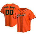 Custom San Francisco Giants Orange Cool Baseball Jersey