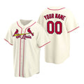 Custom St. Louis Cardinals Cream Stitched Cool Baseball Jersey