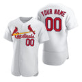 Custom St. Louis Cardinals White 2020 Stitched Flex Baseball Jersey