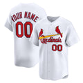 Custom St. Louis Cardinals White Home Limited Baseball Jersey