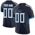 Custom T.Titans Navy Blue Hom Vapor Untouchable Limited Jersey