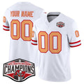 Custom TB.Buccaneers Active Player White F.U.S.E. 2024 NFC South Champions Limited Stitched Jersey