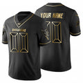 Custom TB.Buccaneers Black Golden Limited 100 Jersey