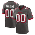 Custom TB.Buccaneers Pewter Alternate Game Jersey