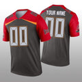 Custom TB.Buccaneers Pewter Inverted Legend Jersey