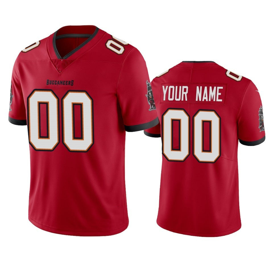 Custom TB.Buccaneers Red 2020 Vapor Limited Jersey