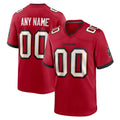 Custom TB.Buccaneers Red Team Game Jersey