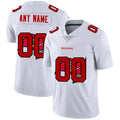 Custom TB.Buccaneers White Team Big Logo Vapor Untouchable Limited Jersey
