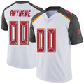Custom TB.Buccaneers White Vapor Untouchable Player Limited Jersey