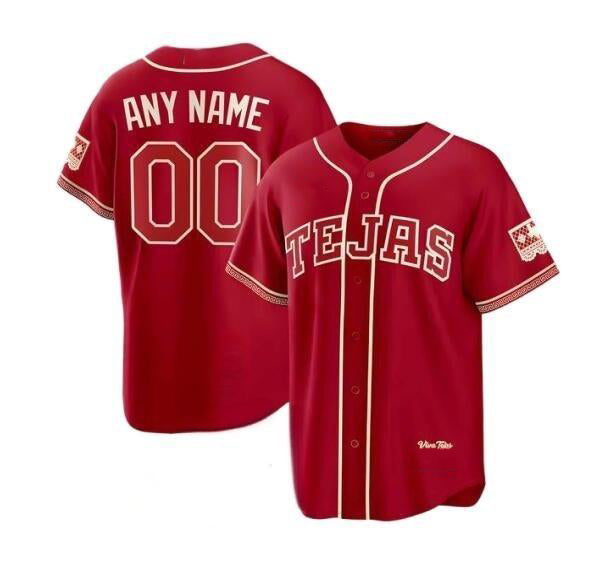 Custom Texas Rangers 2026 City Connect Stadium Stitched Baseball Jersey