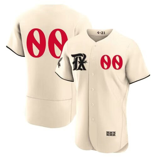 Custom Texas Rangers Cream 2023 City Connect Flex Base Stitched Baseball Jersey