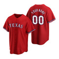 Custom Texas Rangers Red 2020 Stitched Cool Baseball Jersey