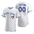 Custom Toronto Blue Jays White 2020 Stitched Flex Baseball Jersey