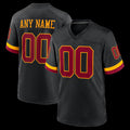 Custom W.Commanders Black Hail Raiser Alternate Game Jersey