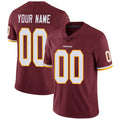 Custom W.Redskins Home Burgundy Red Vapor Untouchable Limited Jersey