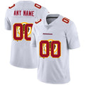 Custom W.Redskins White Team Big Logo Vapor Untouchable Limited Jersey