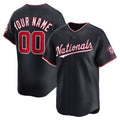 Custom Washington Nationals Navy Alternate Limited Baseball Jersey