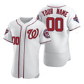 Custom Washington Nationals White 2020 Stitched Flex Baseball Jersey