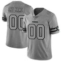 Custom LV.Raiders 2019 Gray Gridiron Gray Vapor Untouchable Limited Jersey