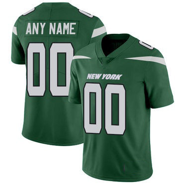 Custom NY.Jets Home Green Vapor Untouchable Limited Jersey