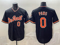 Detroit Tigers #0 Paws Black 2026 Alternate Vapor Premier Limited Stitched Jersey