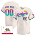 Dodgers 2024 Los Angeles City Style Vapor Premier Limited Custom Jersey – Cream Baseball Jersey