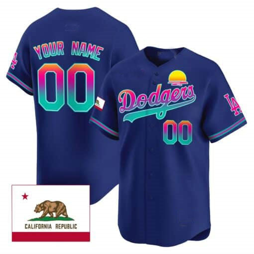 Dodgers 2024 Los Angeles City Style Vapor Premier Limited Custom Jersey – Royal Baseball Jersey