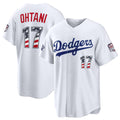 Los Angeles Dodgers #17 Shohei Ohtani 2026 All-Star Edition Stars & Stripes White Stadium Baseball Jersey